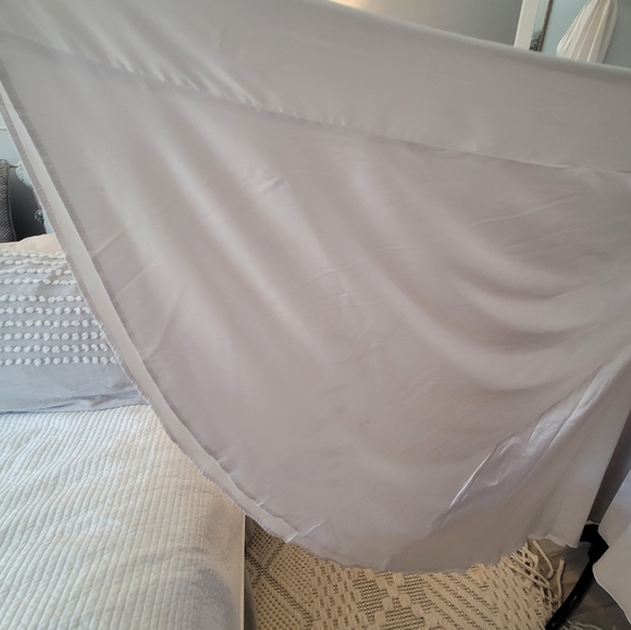 Catherine D'Lish - Beverly Boudoir Dressing Gown Robe in White - Size Large - Picture 9 of 11